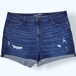 Universal Thread Distressed Jean Shorts Sz 26W